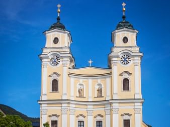 The Basilica of St Michael in Mondsee