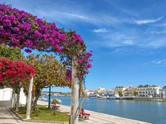 Beautiful coastal town of Tavira in the Algarve