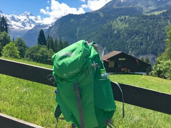 Eurohike hiking backpack with drinking bottle