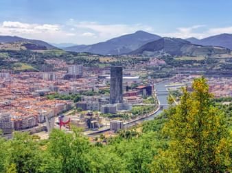 the famous city of “Bilbao” in Spain