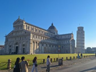 Dom zu Pisa und schiefer Turm