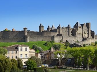 The castle of Carcassonne
