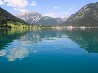 Fantastic view from the Achensee haven of peace