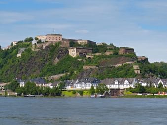 Die Festung Ehrenbreitstein bei Koblenz