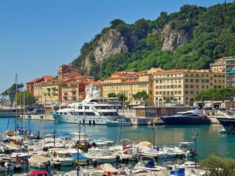 The harbour of Nice