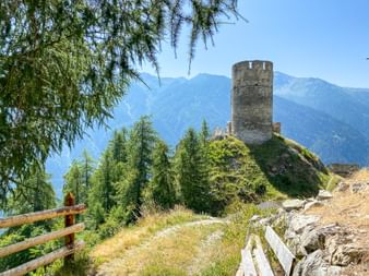 Rotund Castle in the Vinschgau Valley