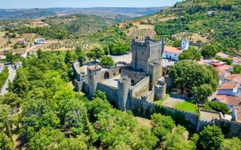 Blick auf das Schloss Erice Blick auf das Schloss Erice