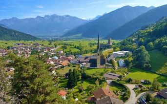 View over the Vinschgau Valley