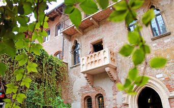 Balkon von Romeo und Julia in Verona