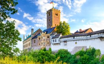View of the Wartburg in Eisenach