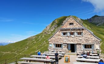Berghütte Pfälzerhütte