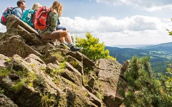 Breathtaking views along the Rennsteig