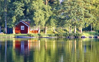 Bezaubernde Landschaft in Schweden