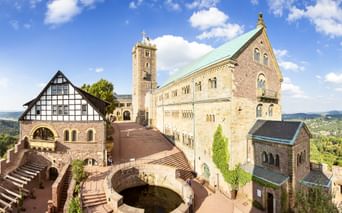 Ausblick auf die Wartburg in Eisenach