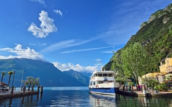 Boot am Gardasee in Riva del Garda