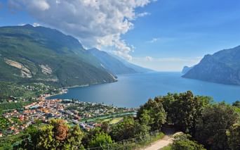 Wunderschöner Seeblick vom Monte Brione in Limone