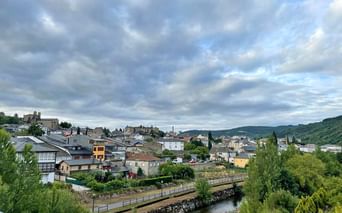 River in the town of “Villafranca del Bierzo”