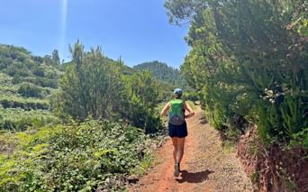 Hiker in Malta