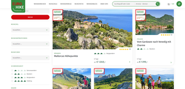 Eurobike Original- und Charme-Badges in der Reisesuche Eurobike Original- und Charme-Badges in der Reisesuche