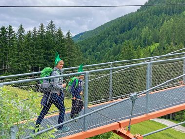 Golden Gate Bridge at Baumzipfelweg in Hinterglemm