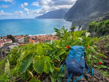 Ausblick auf die Seixal Bucht