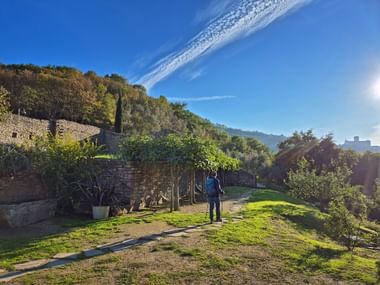 Wanderung durch den Heilligen Wald San Francesco