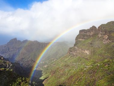 Eurohike-hiking holidays-Tenerife-rainbow