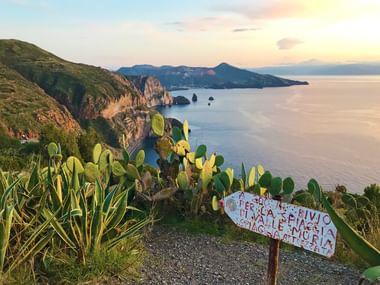 Signposts on Lipari