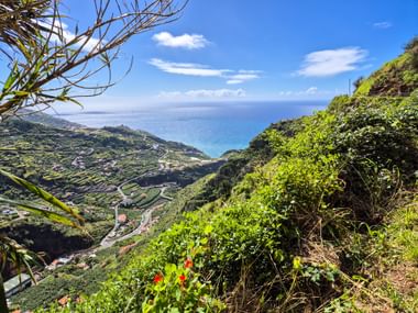 Wonderful view of Ribeira Brava Levade