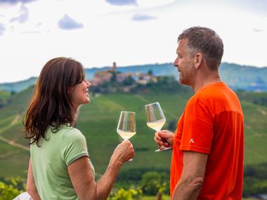 Wanderurlaub und Weinlese im Piemont