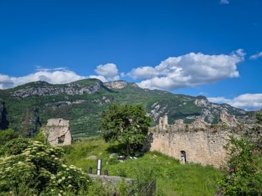 Castle in Nago on Lake Garda