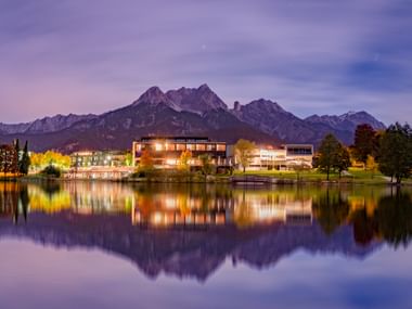 Hotel Ritzenhof Saalfelden Abendstimmung