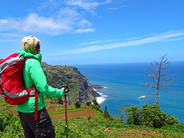 Grandiose Ausblicke üder die Klippen von Madeiras Nordküste
