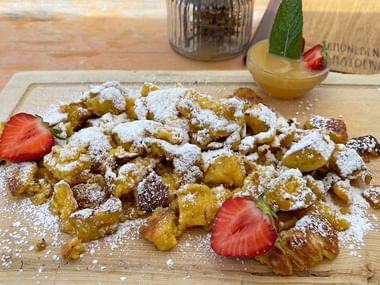 Kaiserschmarrn Haideralm Lake Reschen to Merano