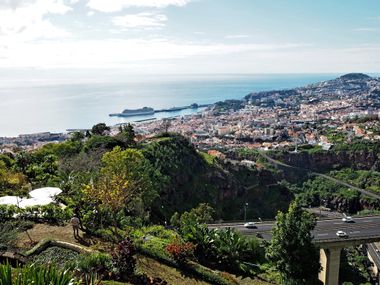 Ausblick auf das Meer auf Madeira