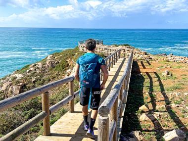 Hiker in Alentejo