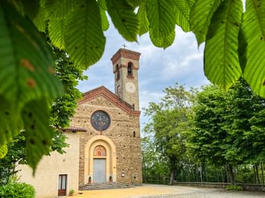 Historische Kirche im Piemont