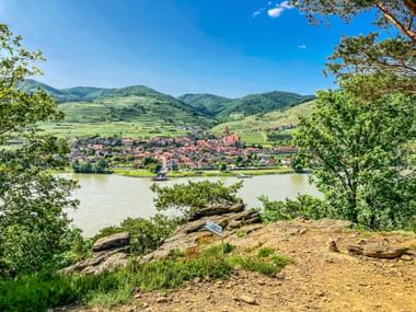 Blick auf Weißenkirchen