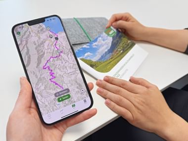 Our mobile app and route book