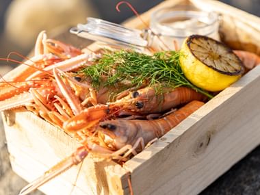 Meeresfrüchte aus Halland