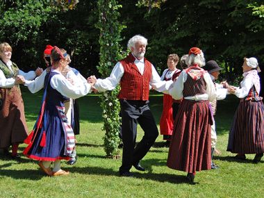 Midsommarfest in Schweden