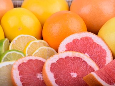 Oranges, lemons, grapefruit slices