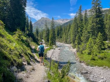 Hike along the Lech River Hike along the Lech River