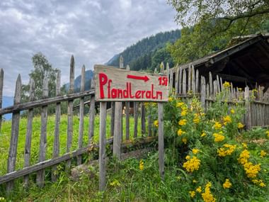 Pfandleralm Passeiertal on the E5