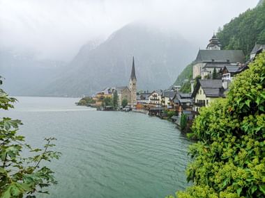Famous view of Hallstatt