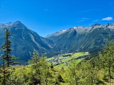 Panoramablick über Krimml