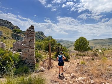 The dreamlike Llevant ruins with panoramic views