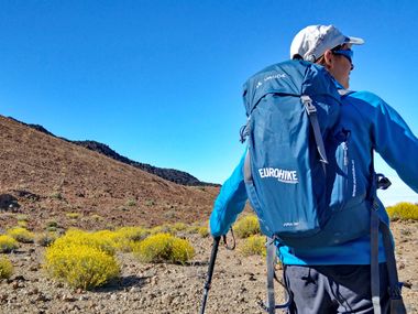 Hiker in Tenerifa