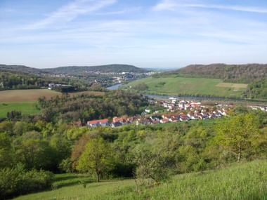 View of the tri-border region from above
