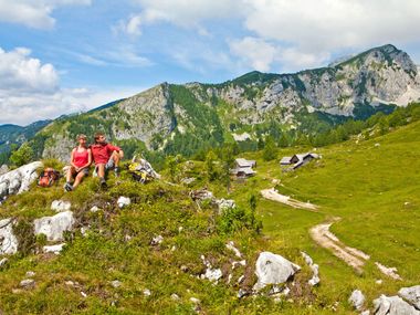 Wandern entlang des Alpe-Adria-Trails in Slowenien